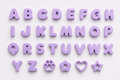 Silicone Letters - LILAC